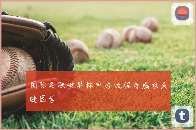 国际足联世界杯申办流程与成功关键因素